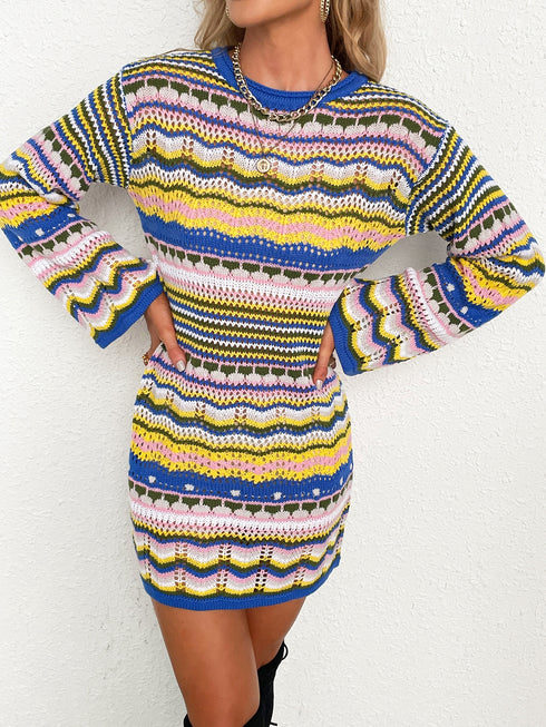 Pull en tricot noir Catherine